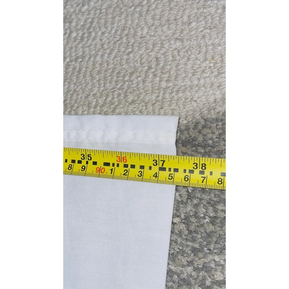 Bates of Maine Woven White Cotton Bedspread Twin Coverlet Made in Portugal